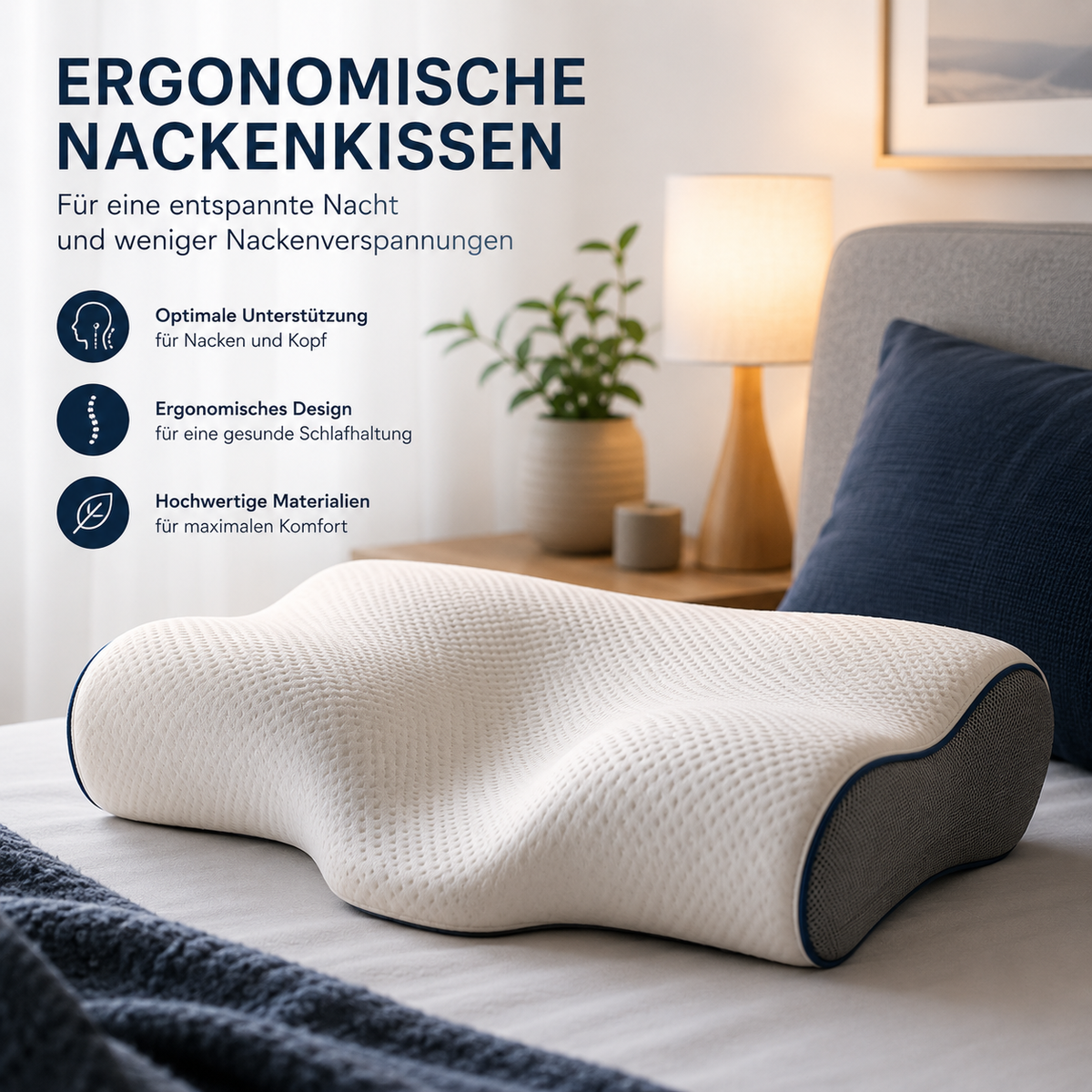 Ergonomische Kissen