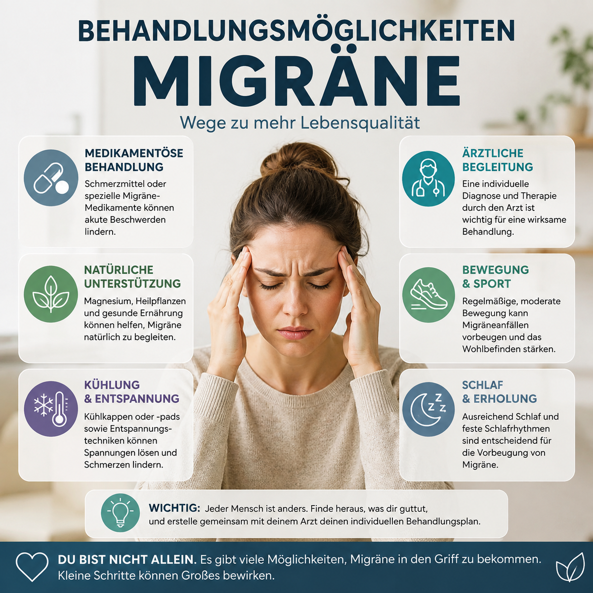 Migräne Behandlungsmöglichkeiten